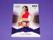 2015 Benchwarmer CAYA HEFNER #17 Signature Premium Purple Foil Variant/4 PLAYBOY