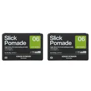 2x Kings Domain Melbourne Slick Pomade Hair Molder Styling Firm Hold High Shine