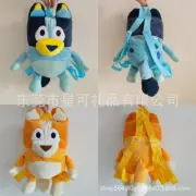 Moose 45cm Kawaii Bluey Anime Peripheral Plush Bluey Plush Toy Children Bluey Do