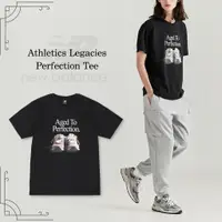 在飛比找蝦皮商城優惠-New Balance 短袖 Legacies 男款 黑 短