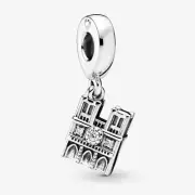 Pandora charm - France exclusive- Notre Dame charm SILVER