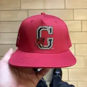 Travis Scott x Mitchell & Ness Georgia Bulldogs Snapback Hat - Red SS24