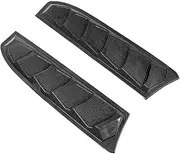 Compatible For Honda Civic SEDAN 2016-2021 Sporty Rear Back Quarter Window Vent Scoop Louver Panel Cover Trim Car Styling(Carbon Style)