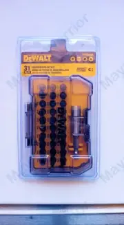 DEWALT DWAX100IR IMPACT READY Screwdriving Tough Case Set, Extra Small, 31-Piece