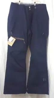 Ride Calling Shell Slim Fit Snowboard Pants Mens Large Night Shadow Blue CAPP3L
