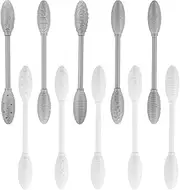 10Pcs Plastic Oval Pattern Roller Kit, Texture Tool Sets for Clay Art,Versatile Shape Modeling Stick, Precise Shaping Clay Model Rolling Stick, Portable for DIY, Modeling Sticks for Lover