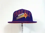 Mitchell & Ness NBA Phoenix Suns Spray Paint Purple Orange Snapback Hat Sz OSFM