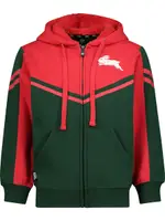 Rabbitohs Nrl Youth Fleece Zip Jacket, Green, Size 12