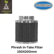 Phresh In-Take Carbon Filter 150X200mm | 6inch | 270CMF | Hydroponics Guru