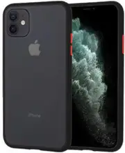 Mercury Peach Garden Phone Case for iPhone 12 Mini - Black