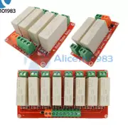 5A 2/4/8 Channel High Level Trigger DC Solid-State Relay Module Single-Phase