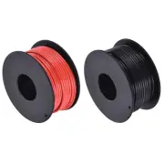 18 Gauge PVC Hookup Wire 15m/49ft 18AWG Flexible Electrical Wire 2mm Dia