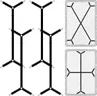 4 Pcs Bed Sheet Straps for Twin/Full/Queen/King Size, Adjustable Fitted Sheet