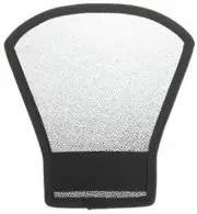 Mini Silver White Flash Diffuser Reflector for Camera