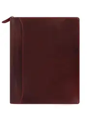 Lockwood Zip Organiser (Garnet) - A5