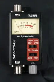 Taurus 27 20-50 Mhz 100 Watts SWR Power Meter