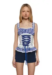 [Sugar Thrillz] Blueberry Frolic Tank Top