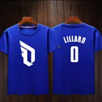 在飛比找Yahoo!奇摩拍賣優惠-🏀里拉德Damian Lillard短袖T恤上衣🏀NBA公鹿