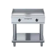 Waldorf 800 Series GPL8900E-LS - 900mm Electric Griddle Low Back Version - Leg Stand