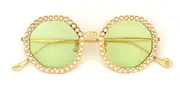 Eyepetizer Jordan C.4-1 Men's Sunglasses Gold Size 46