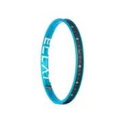 Eclat BMX Trippin Logo Rim Sandblast Cyan 20 inch 36H width 38 mm H:18.5 mm