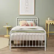 Sonata Bed - King Single - White