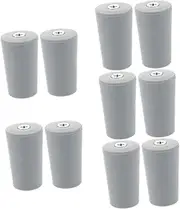 Zerodeko 5sets Roller Shutter Buffer Stoppers Easy Install Vertical Blind Stops Compact Design for Curtains Blinds Safety Window Accessories 2pcs*5