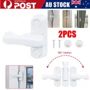 Safe Kids Protect Flat Handle T-shape Safety Lock Sash T-lock Door Window Latch