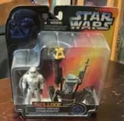 New 1996 Star Wars Deluxe Crowd Control Storm Trooper ￼