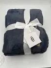 NEW UGG Whitecap Throw, Size 50" x 70", Denim blue