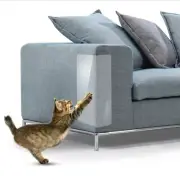 Anti-Scratch Pet Cat Deterrent Training Tape Couch Sofa Furniture Protector (2 P