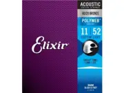 Elixir : #11025: Acoustic Poly Cust Light 11-52