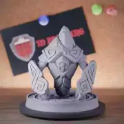 Mage Golem Peacekeeper Miniature Arcane Construct Dungeons and Dragons Mini DnD