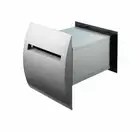 Sandleford Sparta A4 Brick Insert Stainless Steel Letterbox with Keys