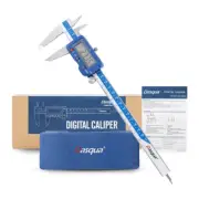 8"/200mm Digital Caliper Stainless Steel LCD Storage Case 0.0005" Resolution