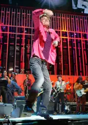 Mick Jagger at The Concert for New York City - Show at Madison Squ- Old Photo 2