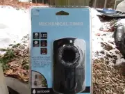 Free Ship, Eco 15 Amp Plug-In Dial Light Sensing Outdoor Mechanical Timer