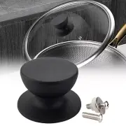 1-4X Replacement Lid Pot Cover Handle Knob Wok Pan Knob Glass Universal Cookware
