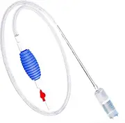 Aquarium Cleaner Pump, Tank Cleaning Tool, Fish Tank Siphon Cleaner, Lightweight Material, Multiple Uses, 2.1m/6.89 Feet, For Beginner, Reptile Pond Toilet