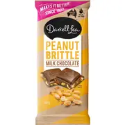 Darrell Lea Peanut Brittle Chocolate 160g