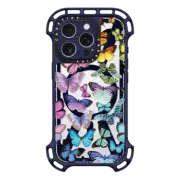 iPhone 16 Pro Ultra Bounce Case MagSafe Compatible Butterfly Rainbow