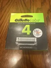 Gillette Labs Razor Blade Refill Cartridges - 4 Count