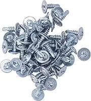 Round Head Drill Screw 4.2X13Mm Drill Tail Screws Head Screws Set Zinc Steel 50Pcs Self Tapping Screws (#2)