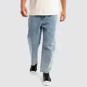 [Thrills] Filter Big Slacker Cropped Jeans Blue 36
