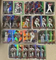 St. Louis Cardinals Bowman Chrome Draft 1st Refractor Lot INVESTMENT