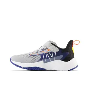 【NEW BALANCE】NB 童鞋 運動鞋 跑鞋 慢跑鞋 休閒鞋 中大童 小童 藍灰色 魔鬼氈(YTRAVGN2-W)