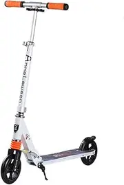 [XCVMKH] Children's Two-Wheeled Scooter All Aluminum Large-Wheeled Folding Scooter Anti-Skid and Explosion-Proof Tires Children's Scooter Cool Scooter Suitable for 12 Years Old and Above