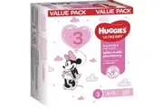 Huggies Ultra Dry Nappies Girls Size 3 (6-11kg) 136 Pack