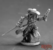 Reaper: Dark Heaven Legends: Captain Razig, Undead Pirate (metal)