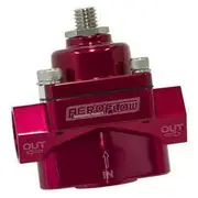 Aeroflow Billet 2-Port Fuel Pressure Regulator with -8 ORB Ports, AF49-3001R